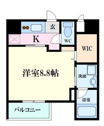 ESCAZA桑田町の物件間取画像